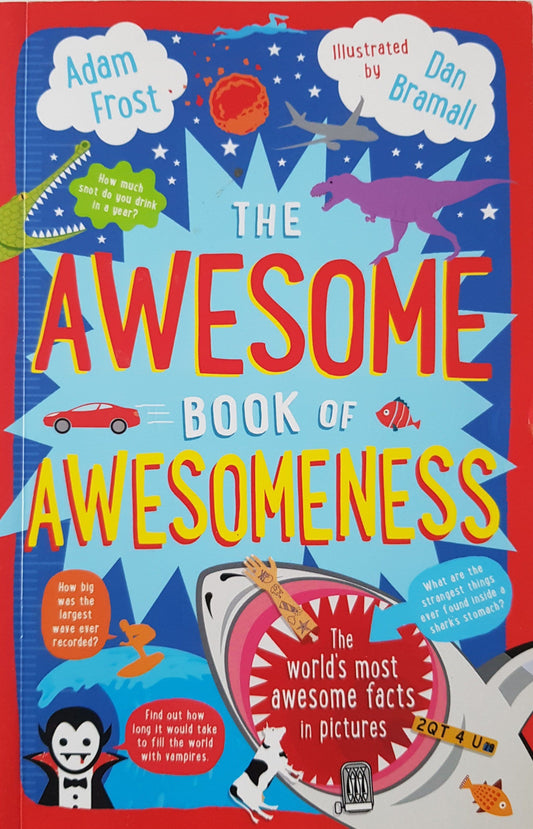 The Awesome book of Awesomeness Like New, 5+ Yrs Recuddles.ch  (6538932945081)