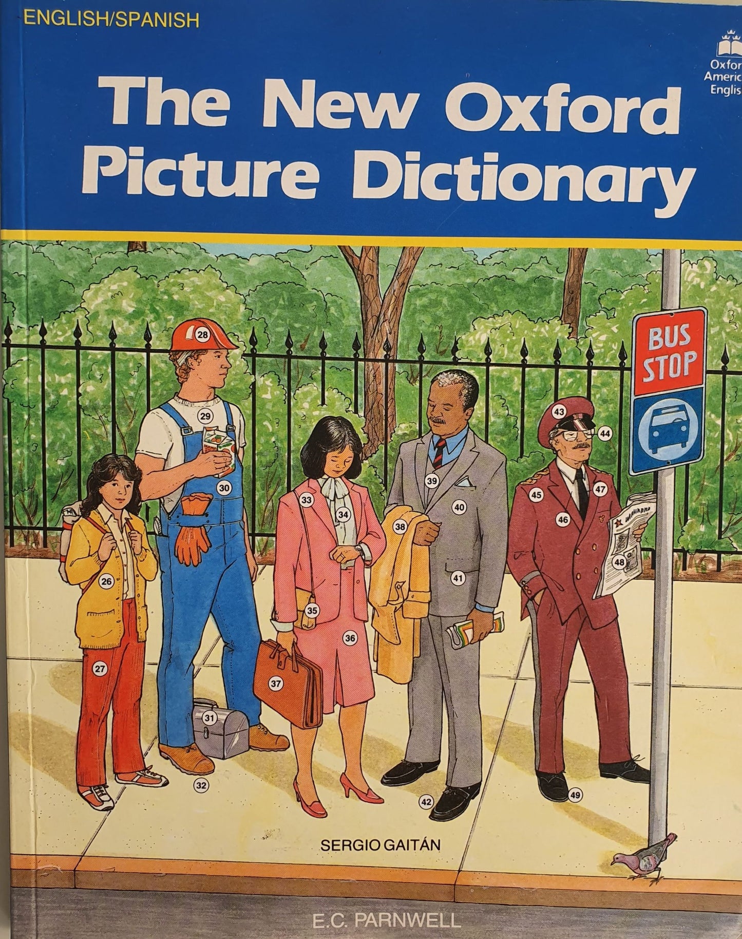 The New Oxford Picture Dictionary Like New Not Applicable  (4603216494647)