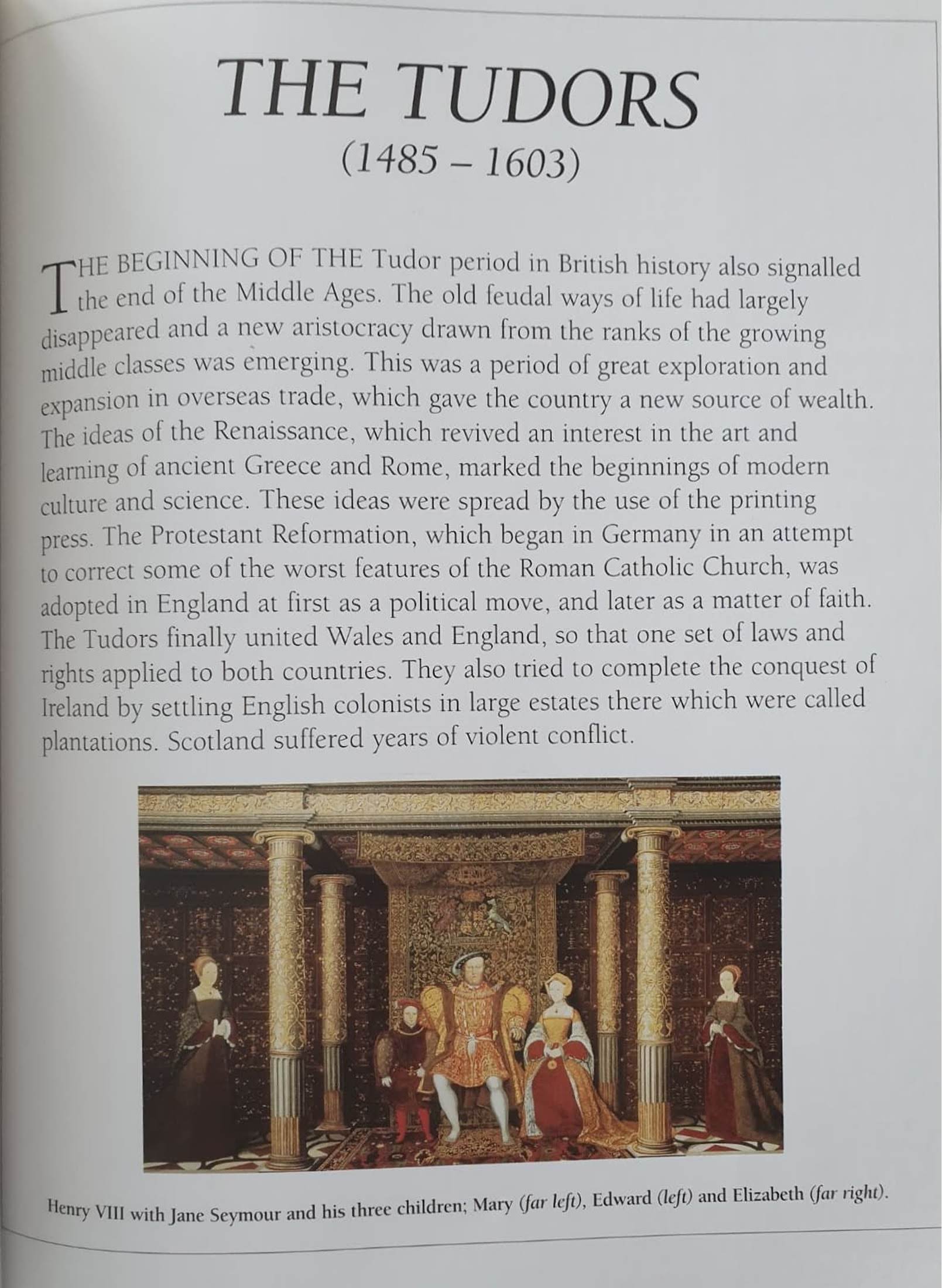 The Tudors and Stuarts 1485-1714 Like New Recuddles.ch  (6322242224313)