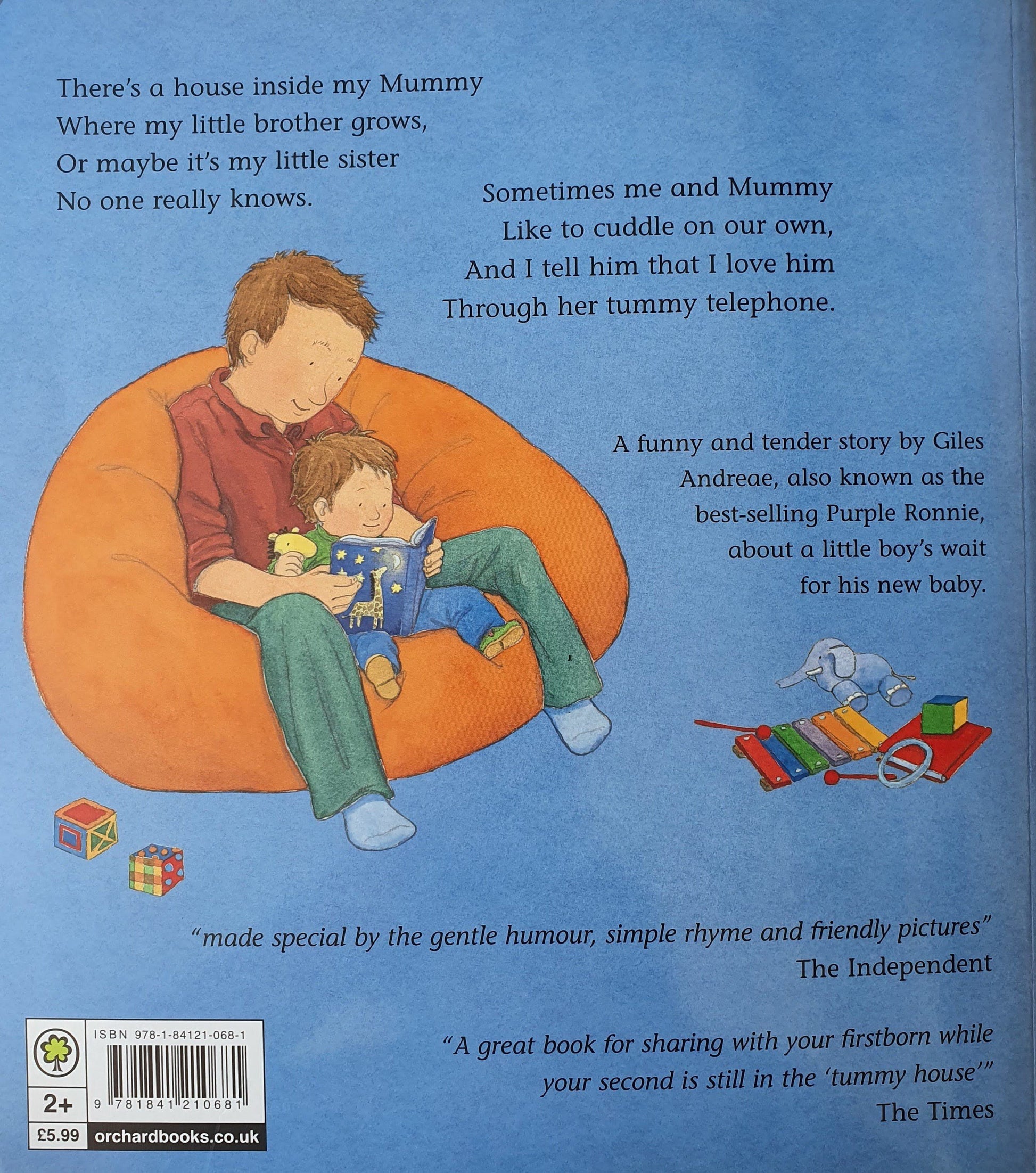 There's A house inside my mummy Like New, 0+ Yrs Usborne  (6685636067513)