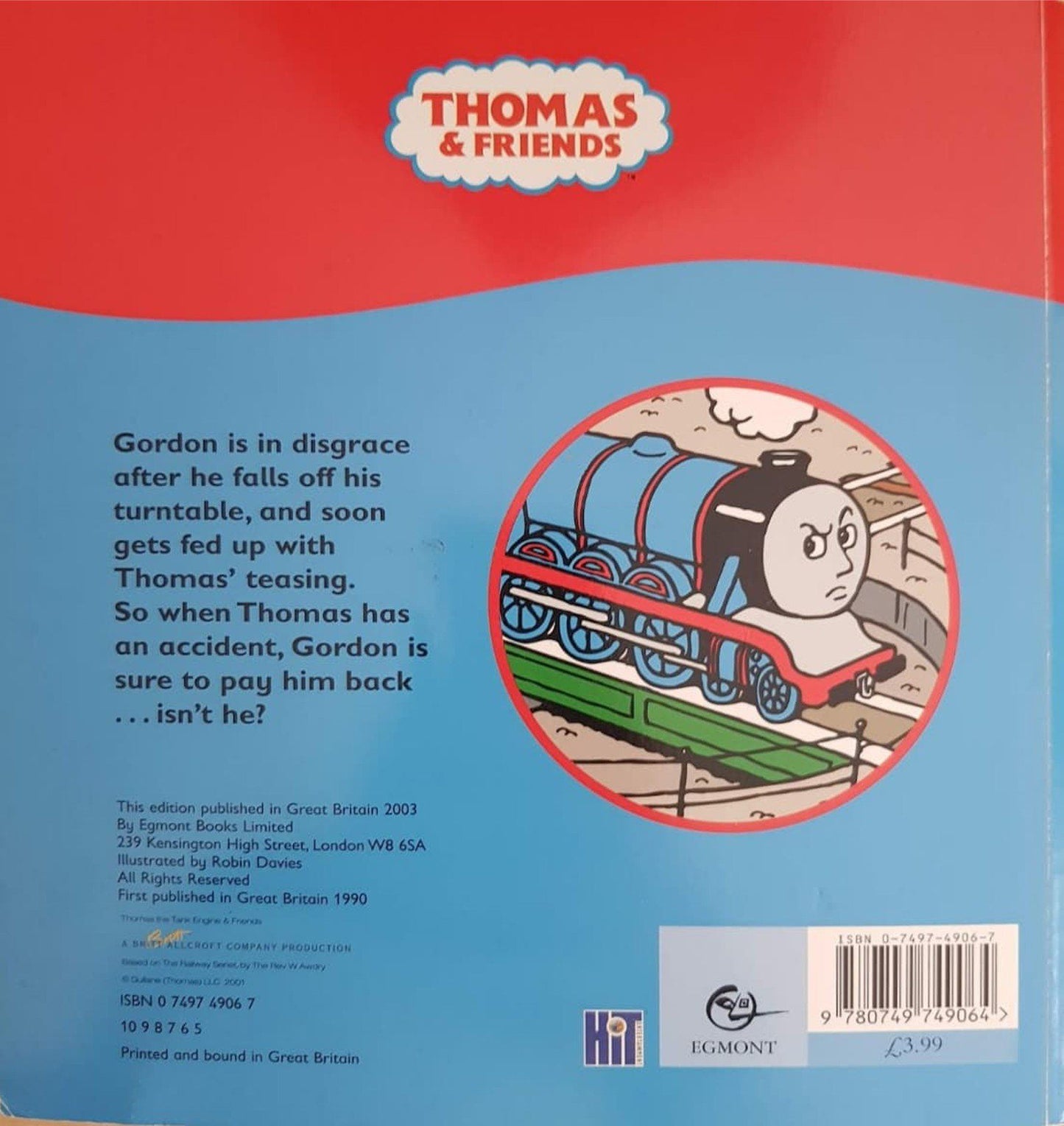Thomas and Gordon off the Rails Like New Thomas & Friends  (6203873689785)