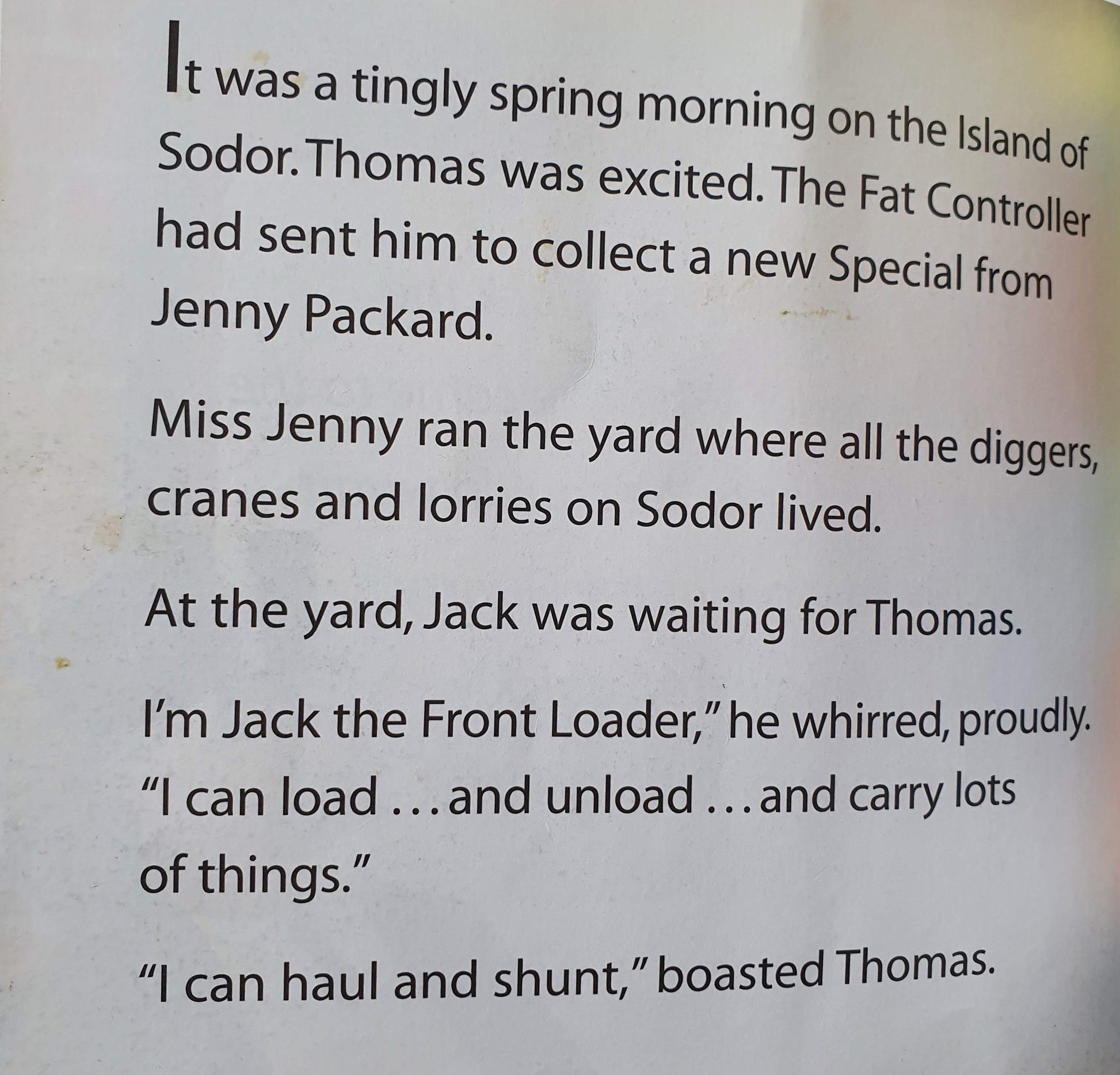 Thomas & Friends - Jack Very Good, 3-5 Yrs Thomas & Friends  (6637199360185)