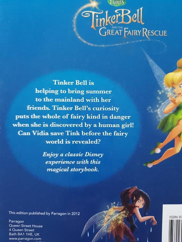 Tinker Bell and the Great Fairy Rescue Like New,12+Yrs Disney  (6618727973049)