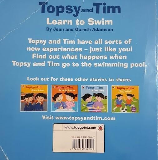 Topsy and Tipsy Learn To Swim Well Read Brand-Topsy and Tim  (6207111004345)