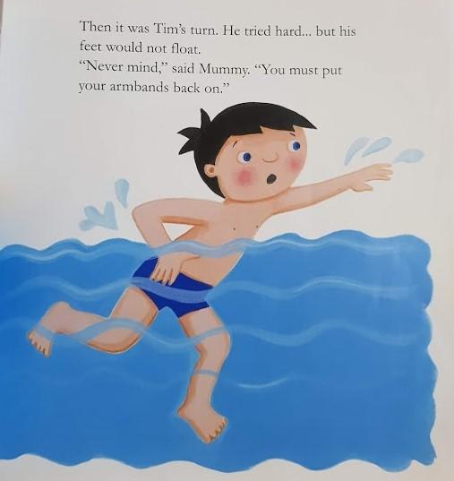 Topsy and Tipsy Learn To Swim Well Read Brand-Topsy and Tim  (6207111004345)