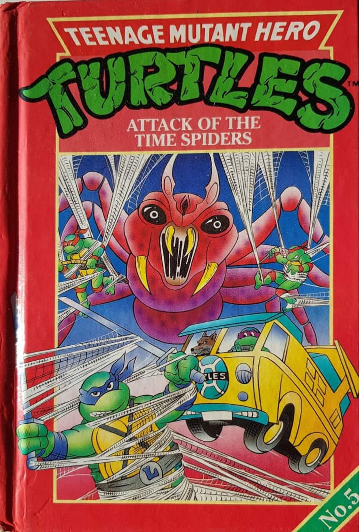 TURTLES - Attack of the Time Spiders Well Read, 12+ Yrs Recuddles.ch  (6541798768825)