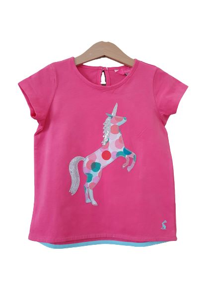 Unicorn T-shirt Joules, 5 yrs Joules  (4611674767415)