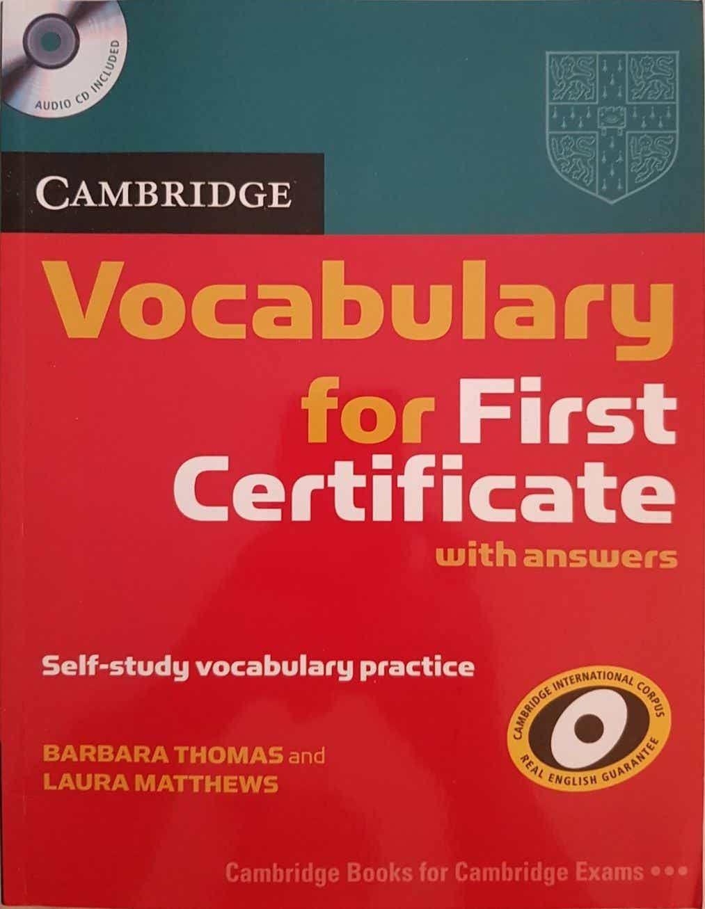 Vocabulary for First Certificate Like New Not Appicable  (4619394514999)