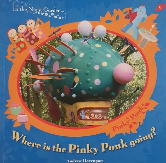 Where is the Pinky Ponk Going? Like New Recuddles.ch  (6216142094521)