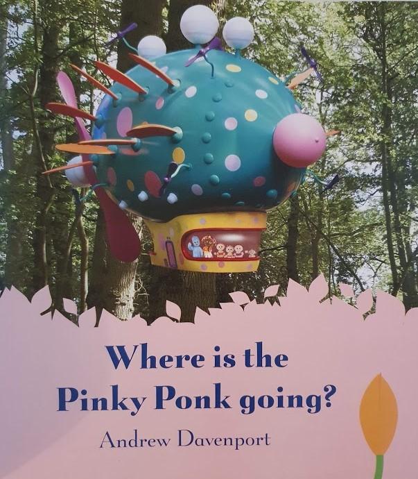 Where is the Pinky Ponk Going? Like New Recuddles.ch  (6216142094521)