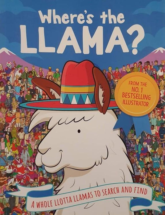 Where's the Llama? : A Whole Llotta Llamas to Search and Find Like New Recuddles.ch  (6224364044473)