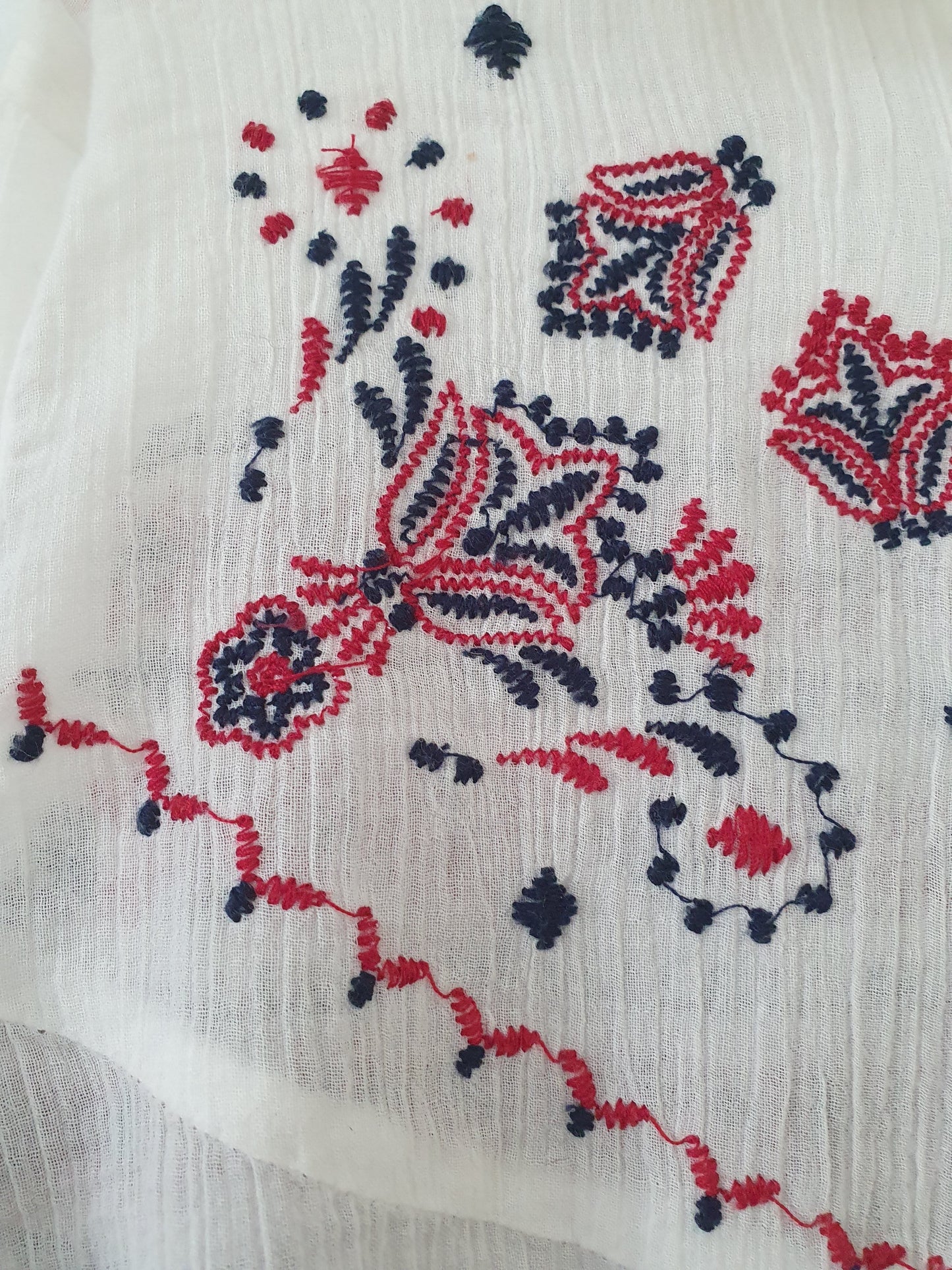 White shirt with embroidery IKKS IKKS  (4596780269623)