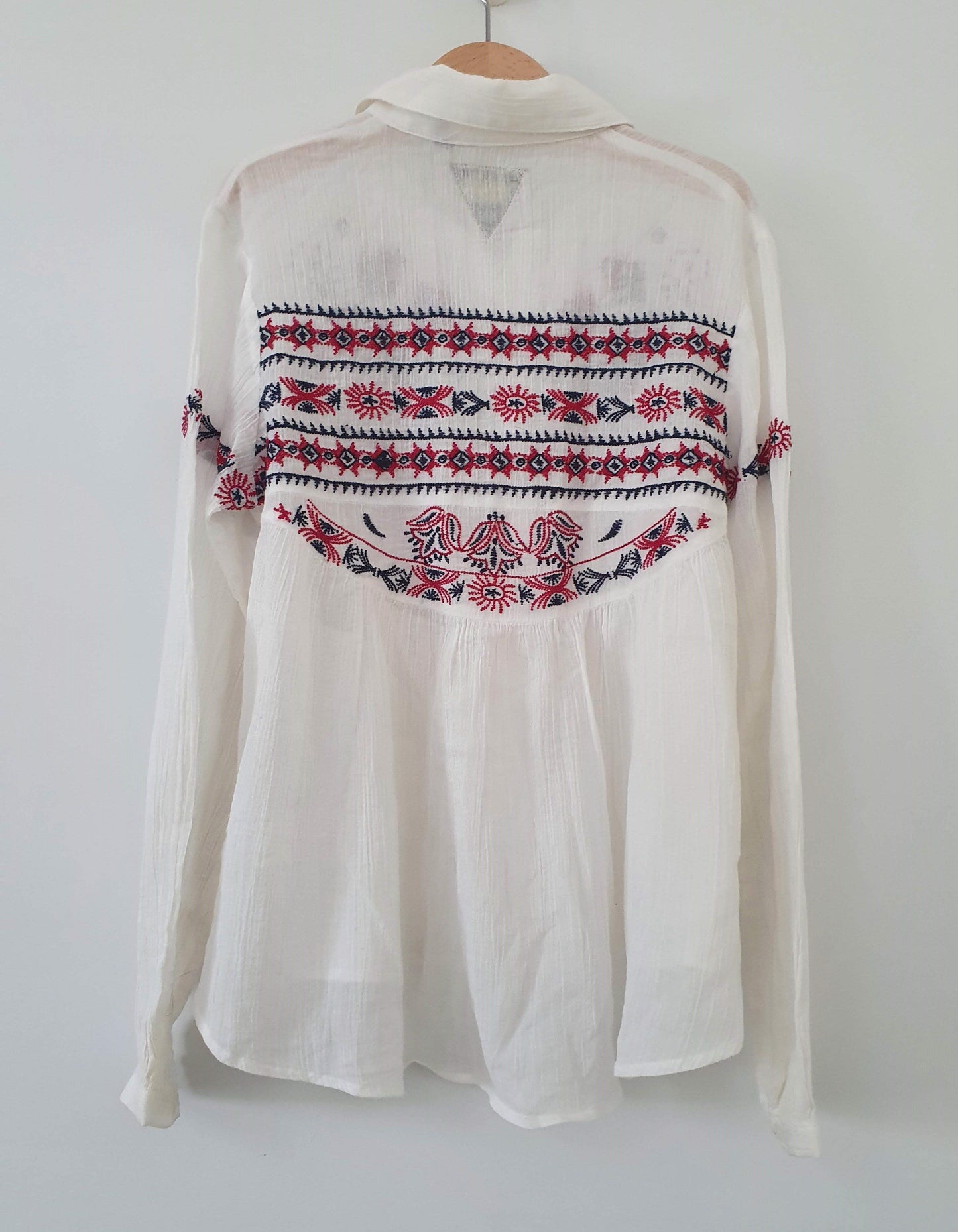 White shirt with embroidery IKKS IKKS  (4596780269623)