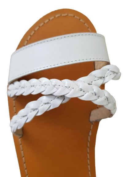 White Summer Sandals la redoute,Size 33 la redoute  (6610538922169)