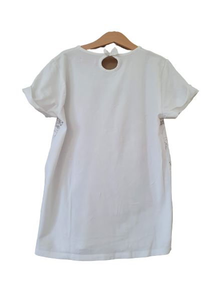 White T-shirt with Paris Print Boboli, 14-16 yrs (162 cm) Boboli  (4602531807287)