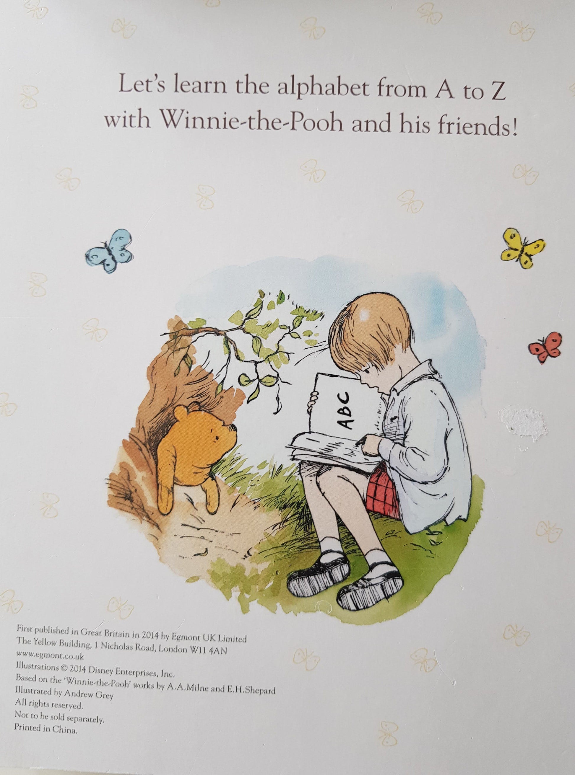 Winnie the Pooh ABC 123 Very Good Winnie the Pooh  (6256648585401)