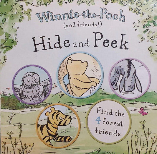 Winnie the Pooh Hide and peek Like New Winnie The Pooh  (6151673938105)