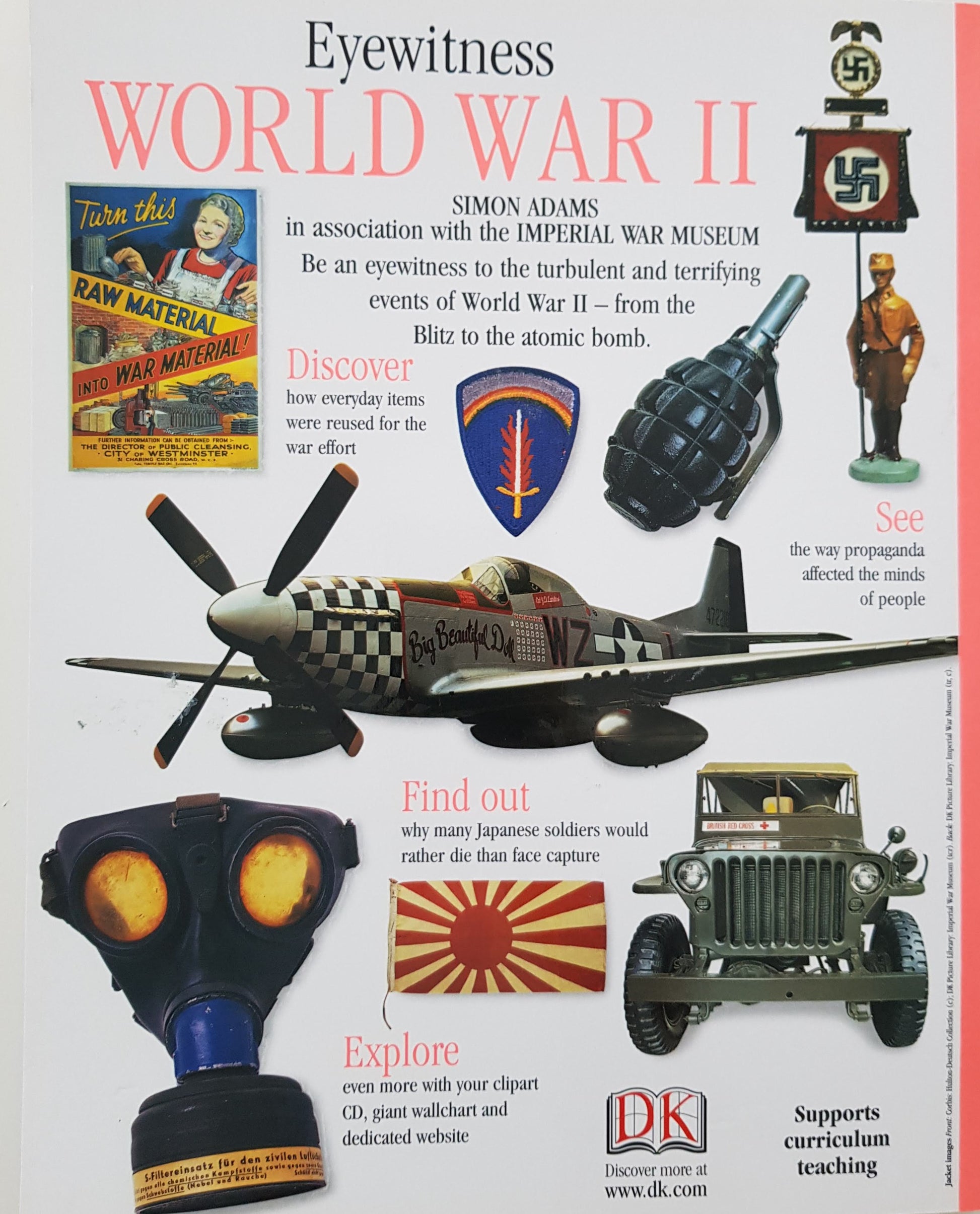 World war 2 Like New, 3-5 Yrs Disney  (6610895306937)